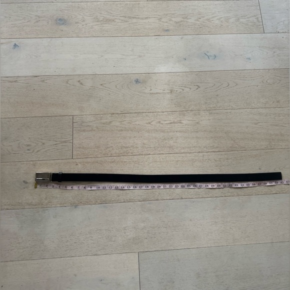 Prada belt black leather made in Italy 85/34